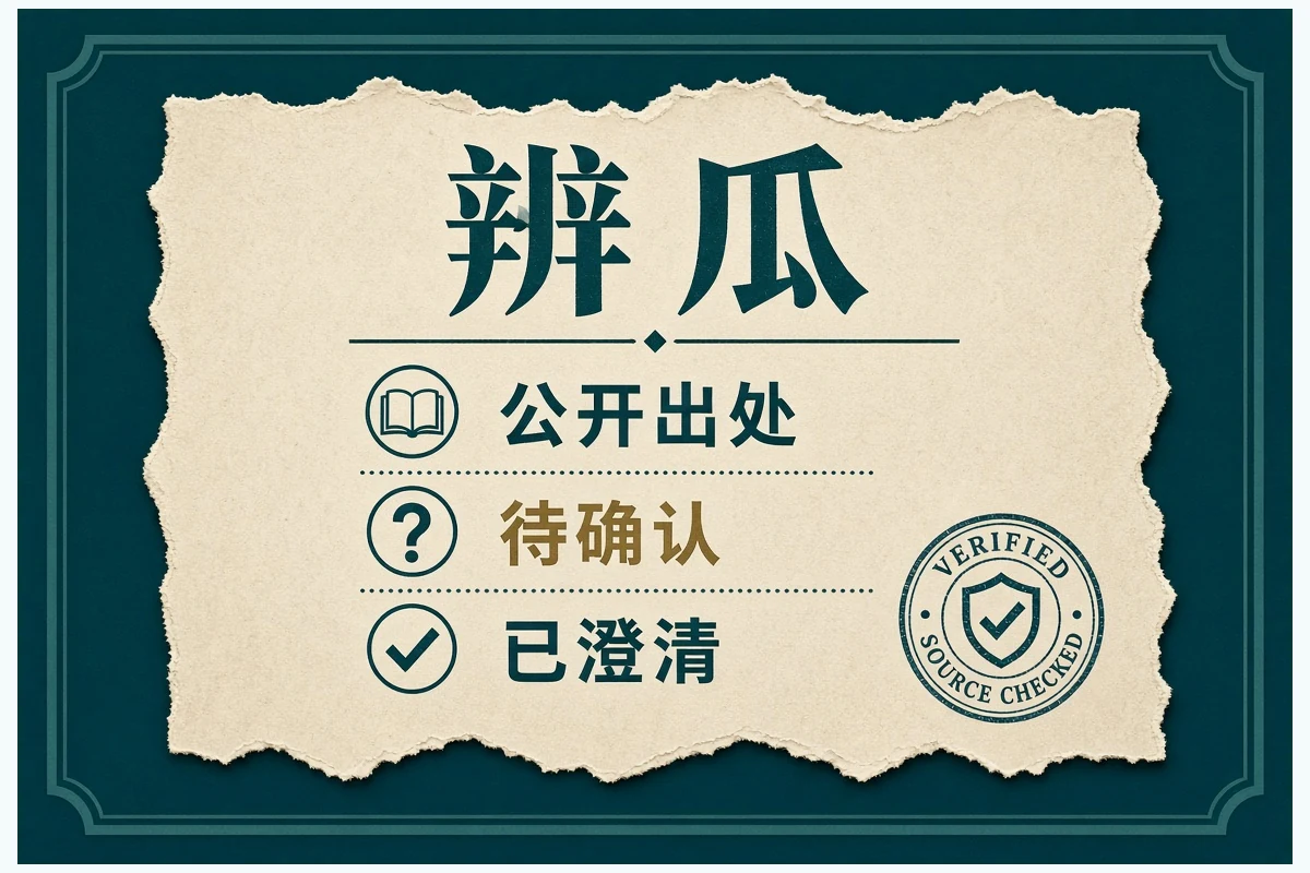事实核验说明